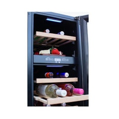 RCS 15-Inch Wine Cooler with Glass Window RWC1