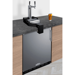 Summit 24" Floating Tap Cold Brew Coffee Kegerator SBC7BRSFLTWCFADALHD