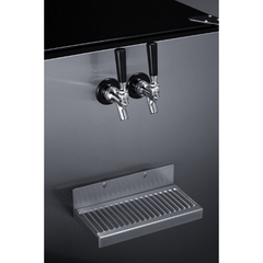 Summit 24" Wide Front Tap ADA Kegerator SBC7BRSFRTPADA