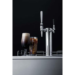 Summit 24" Wide Built-In , ADA Compliant Coffee Kegerator SBC58BBICMTWINADA