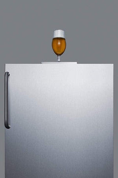 Summit 24" Wide Built-In ADA Compliant Kegerator SBC58BLBICSSADANK