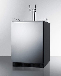 Summit 24" Wide Built-In Kegerator, ADA Compliant SBC58BLBIADA