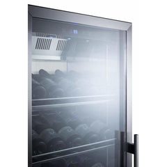 Summit 24" Wide Single Zone Commercial  Wine Fridge SCR1401LHCHCSS