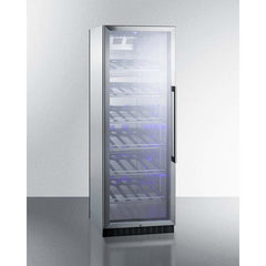 Summit 24" Wide Single Zone Commercial  Wine Fridge SCR1401LHCHCSS