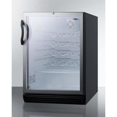 Summit 36 Bottle 24" Wide, ADA Compliant Wine Fridge SWC6GBLADA