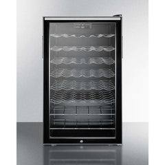 Summit 40 Bottle 20" Wide,, ADA Compliant Wine Fridge SWC525L7HHADA