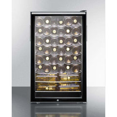 Summit 40 Bottle 20" Wide,, ADA Compliant Wine Fridge SWC525L7HHADA