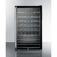 Summit 40 Bottle 20" Wide, ADA Compliant Wine Fridge SWC525LSHADA