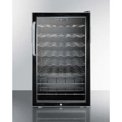 Summit 40 Bottle 20" Wide Built-In, ADA Compliant Wine Fridge SWC525L7CSSADA