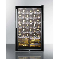 Summit 40 Bottle 20" Wide Built-In ,ADA Compliant Wine Fridge SWC525LBI7HVADA