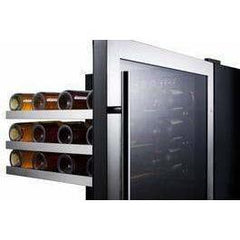 Summit 44 Bottle 24" Wide Built-In Wine Fridge SWC532LBIST