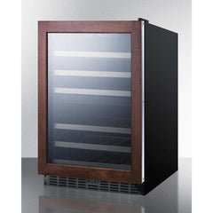 Summit 44 Bottle 24" Wide Built-In Wine Fridge SWC532LBISTPNR