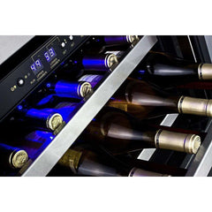 Summit 46 Bottle 24" Wide Built-In, ADA Compliant Wine Fridge SWC530BLBISTADA