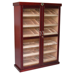 Prestige Import Group The Bermuda Large Commercial Display Cigar Cabinet Humidor BRMDA