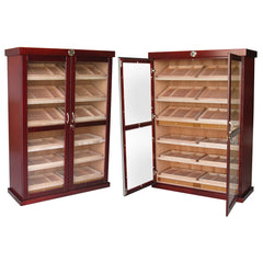 Prestige Import Group The Bermuda Large Commercial Display Cigar Cabinet Humidor BRMDA