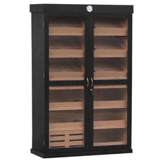 Prestige Import Group The Bermuda Large Commercial Display Cigar Cabinet Humidor BRMDA