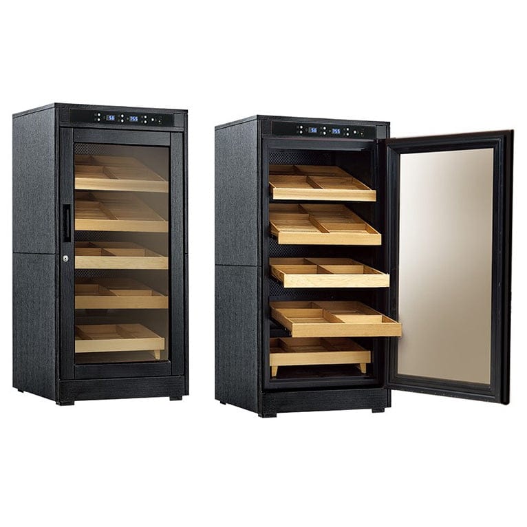 Prestige Import Group The Redford Lite Electric Cabinet Cigar Humidor RDFD/LT