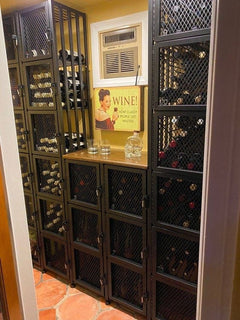 VintageView Case & Crate 144 Bottles/2 Extensions Freestanding Wine Locker 3 Kit CC2-Locker-S3-K