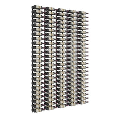 VintageView Feature Wall 240 Bottles Wall Mounted Metal Wine Rack Kit WS-WK-82