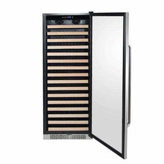 Whynter 166 Bottle Built-in Stainless Steel Compressor Wine Refrigerator BWR-1662SD