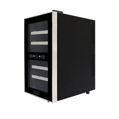 Whynter 18 Bottle Dual Zone Thermoelectric Wine Cooler WC-181DS