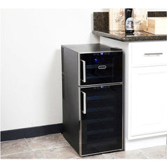 Whynter 21 Bottle Dual Temperature Zone
Touch Control Freestanding Wine Cooler WC-212BD