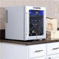 Whynter SNO 16 Bottles Wine Cooler - Platinum with lock  WC-16S